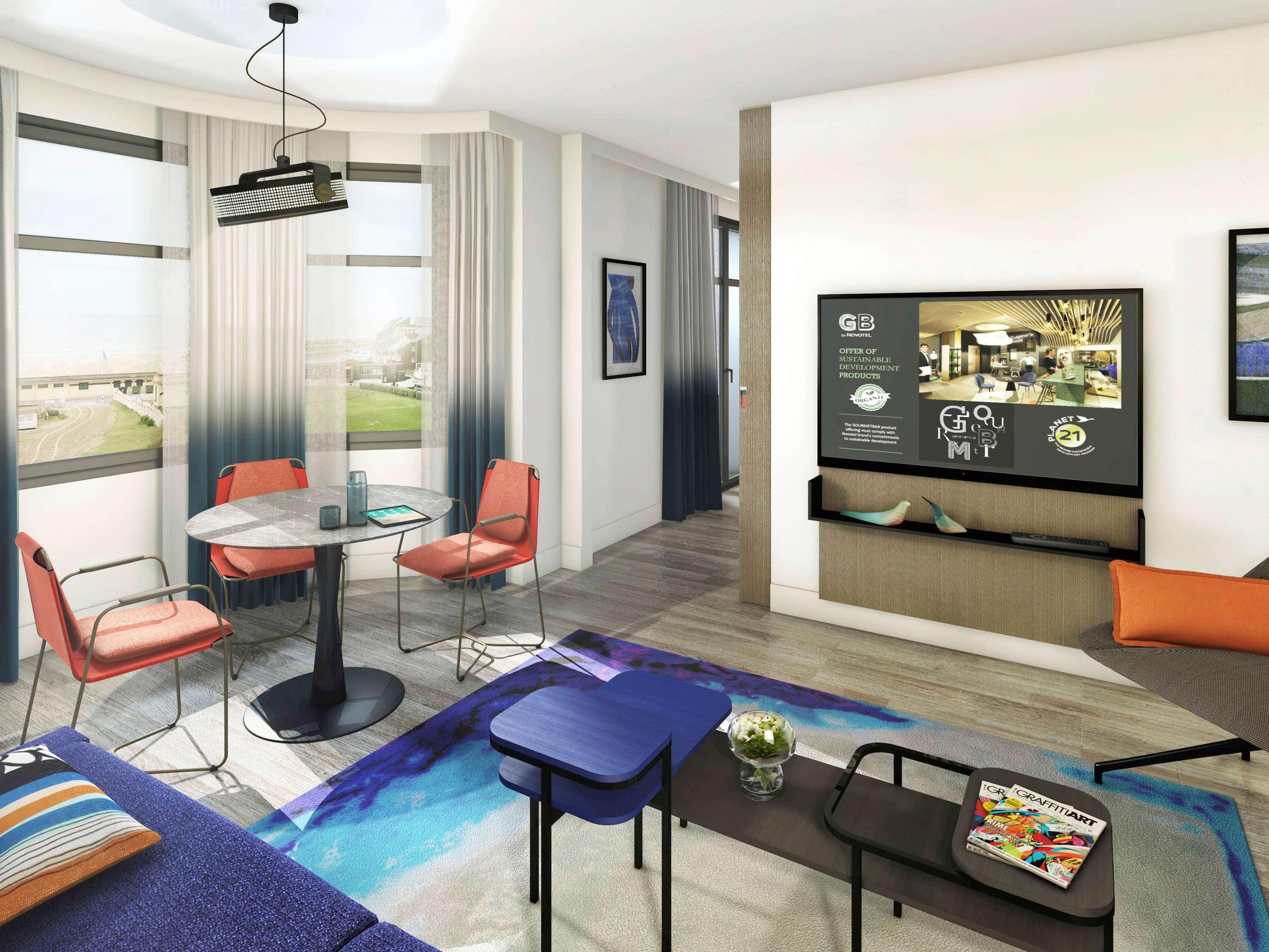 Novotel Deauville Plage Ngoại thất bức ảnh